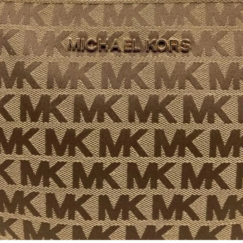 Michael Kors Brown MK Logo Tote